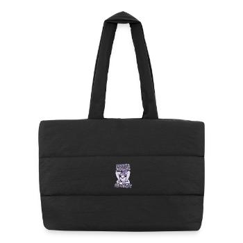 Kontorsionist Kontorsion Judging Your Flexibility - Puffer Shopping Bag - black - Front
