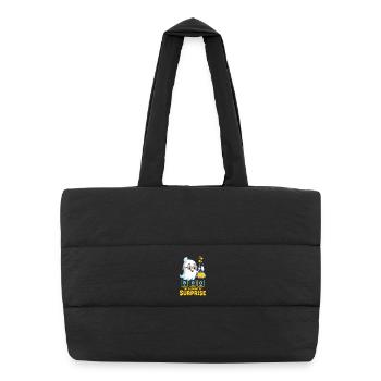 Halloween Chemistry Periodic Quote - Puffer Shopping Bag - black - Front