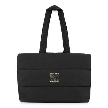Coven of Terror Witch Movie Poster Halloween - Puffer Shopping Bag - black - Front