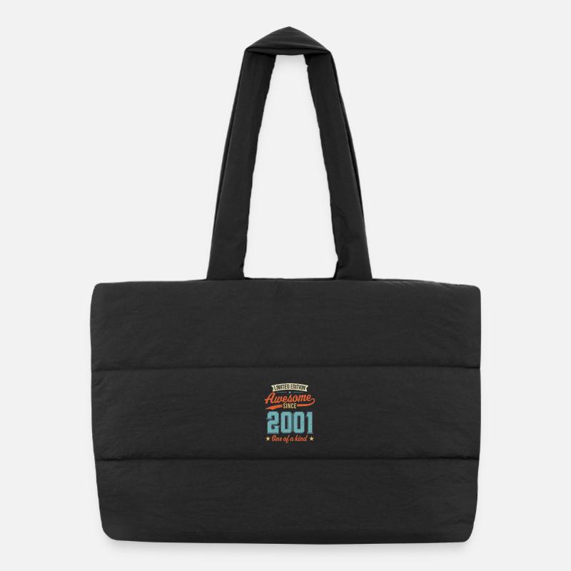 Génial depuis 2001 Sac shopping matelassé