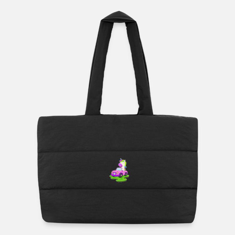 Voiture Licorne Sac shopping matelassé