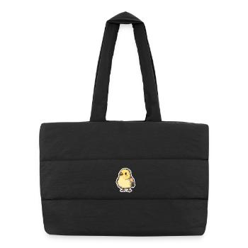 Chick - Puffer Shopping Bag - black - Front