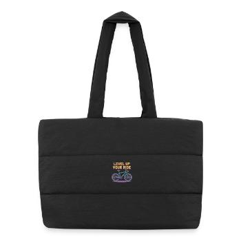 Cycling Cycling Mountain Bike MTB - Puffer Shopping Bag - black - Front