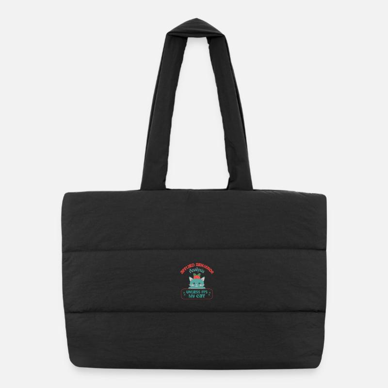 La neurodiversité est mon superpouvoir Sac shopping matelassé
