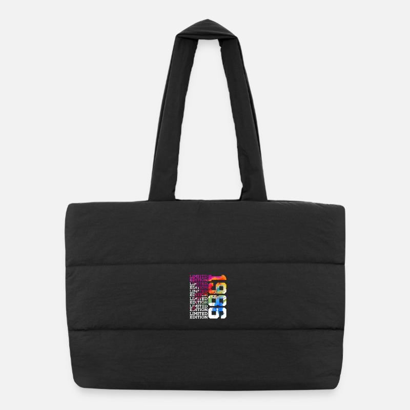 ÉDITION LIMITÉE 1986 40 ANS 40E ANNIVERSAIRE Sac shopping matelassé