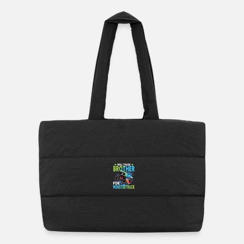 Camion monstre Sac shopping matelassé