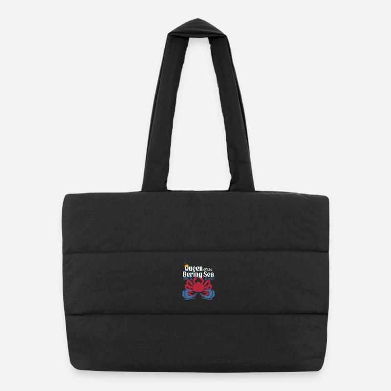 Crabe royal d’Alaska Sac shopping matelassé