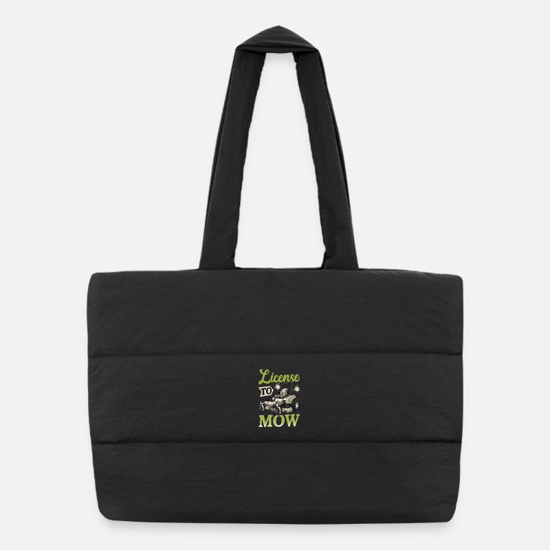 Permis de tondre Sac shopping matelassé