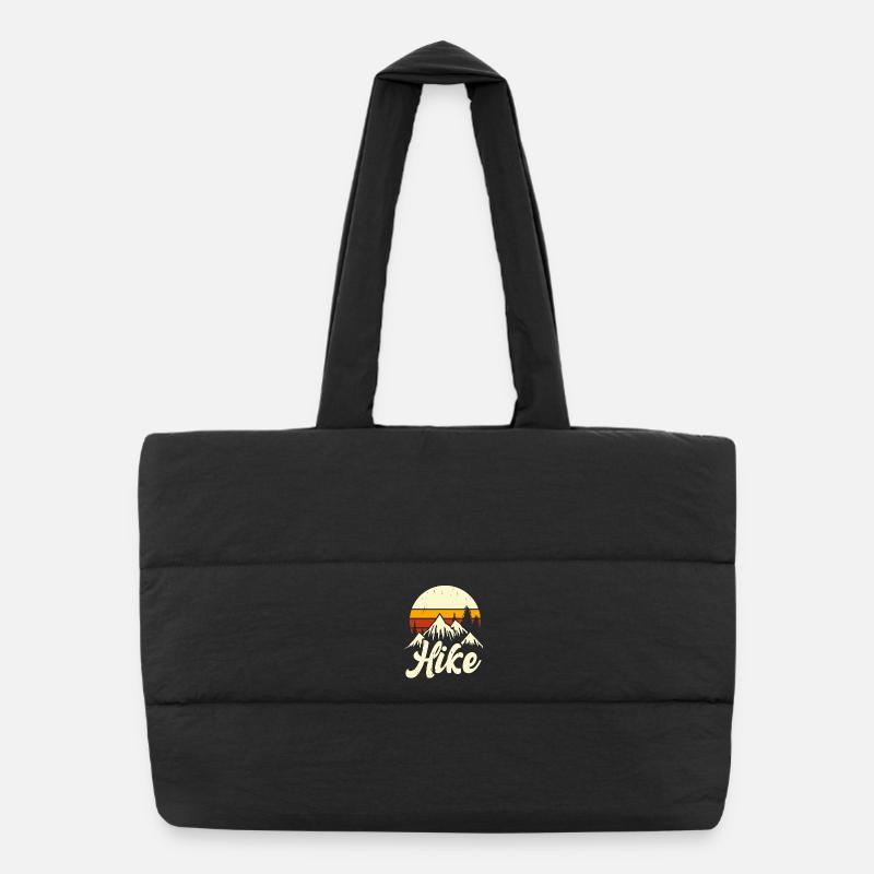 Hiking Retro Puffer Shopping Bag