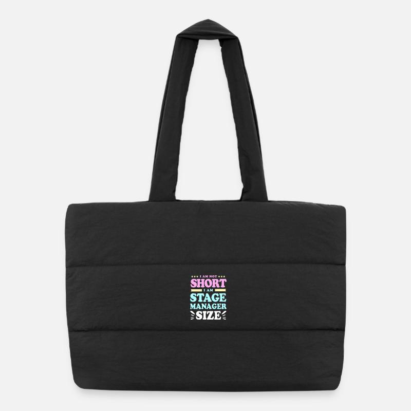 Régisseur de théâtre Bühne Sac shopping matelassé