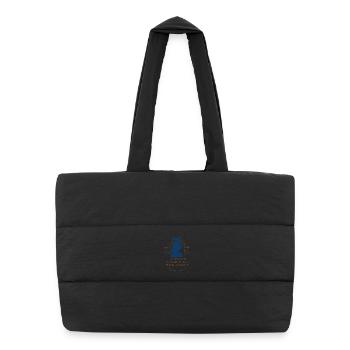 Pharaoh Archaeology in Ancient Egypt - Puffer Shopping Bag - black - Front