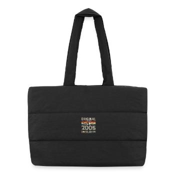 20th Birthday Original December Volume 2005 - Puffer Shopping Bag - black - Front