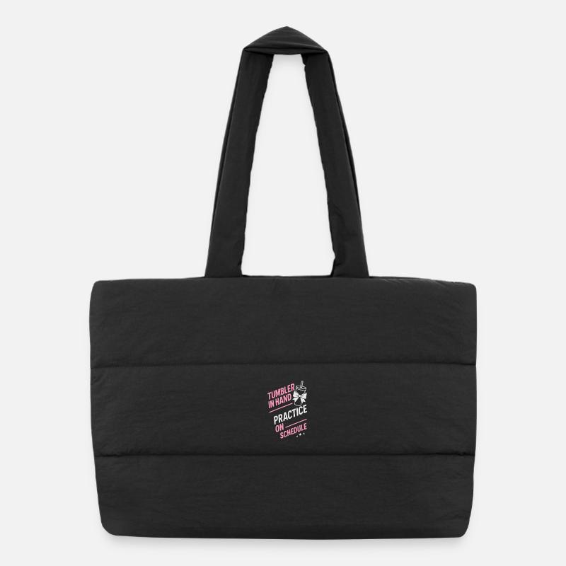 Cheer Mom Club Gift Puffer Shopping Bag