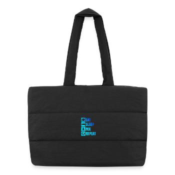 Direct Motocross Statement - Puffer Shopping Bag - black - Front