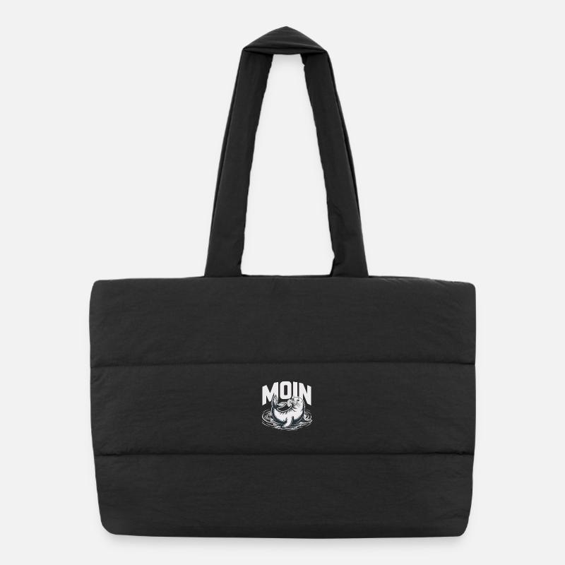 Phoque des phoques mer Baltique Moin en mer du Nord Sac shopping matelassé