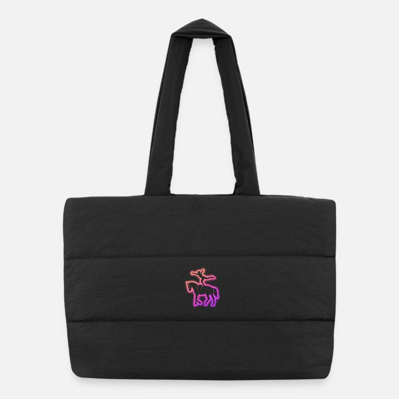 Cavalier de saut Chevaux Filles Femmes Volti Sac shopping matelassé