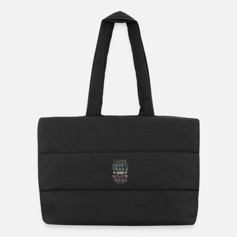 Introverti neurodivergent Sac shopping matelassé