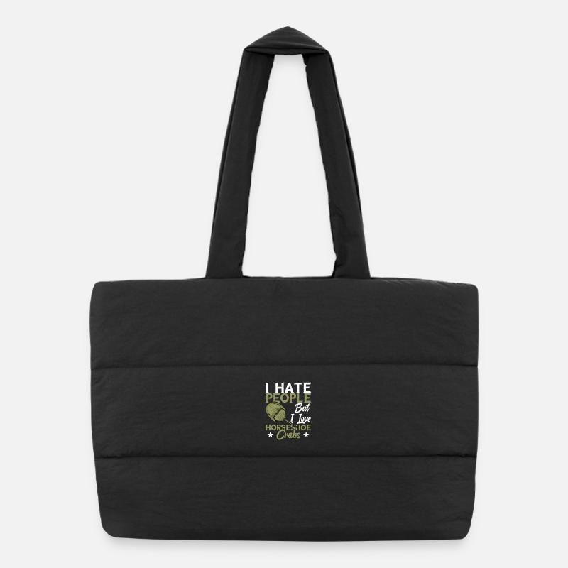 Encycloart Fan du Crabe Fer à Cheval Amant des fossiles Sac shopping matelassé