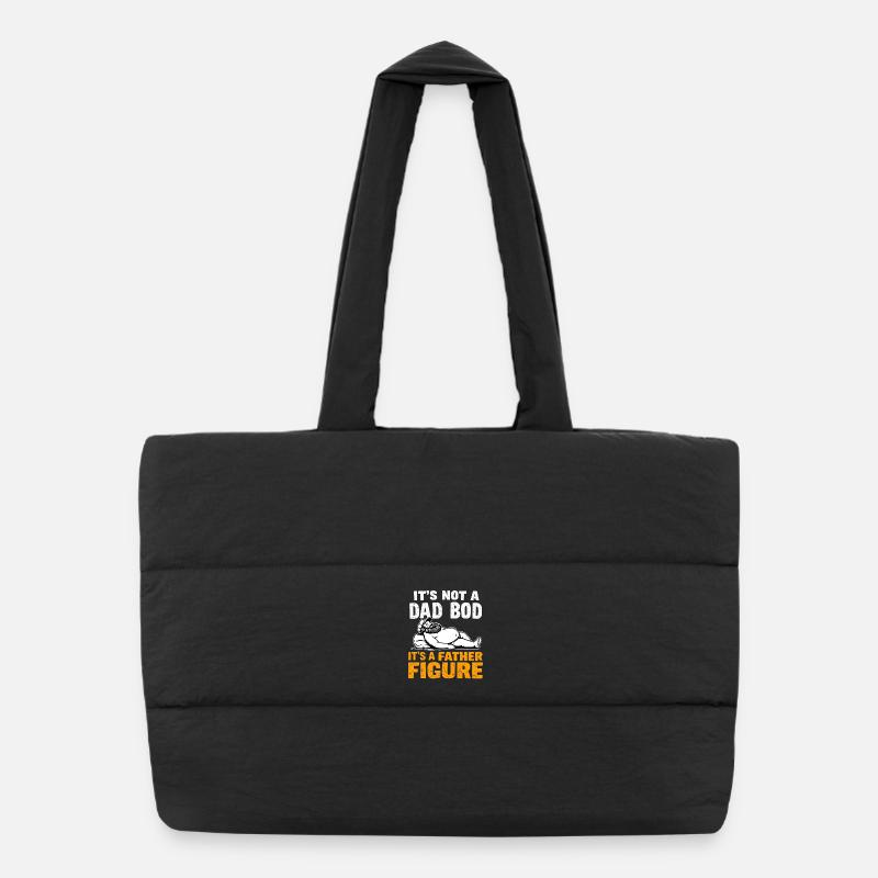 Blague sur le corps paternel et paternel Sac shopping matelassé