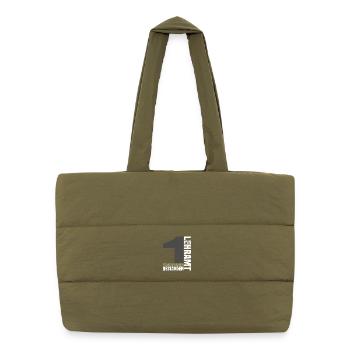 1er examen d’État en enseignement - Sac shopping matelassé - safari green - Devant