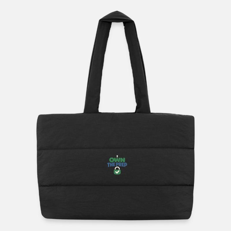 Family Provision Emergency Planner Prepper Puffer Shopping Bag