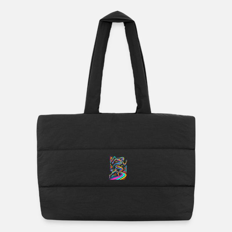 Sac shopping matelassé