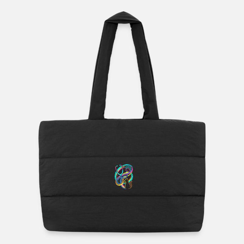 vétérinaire Sac shopping matelassé