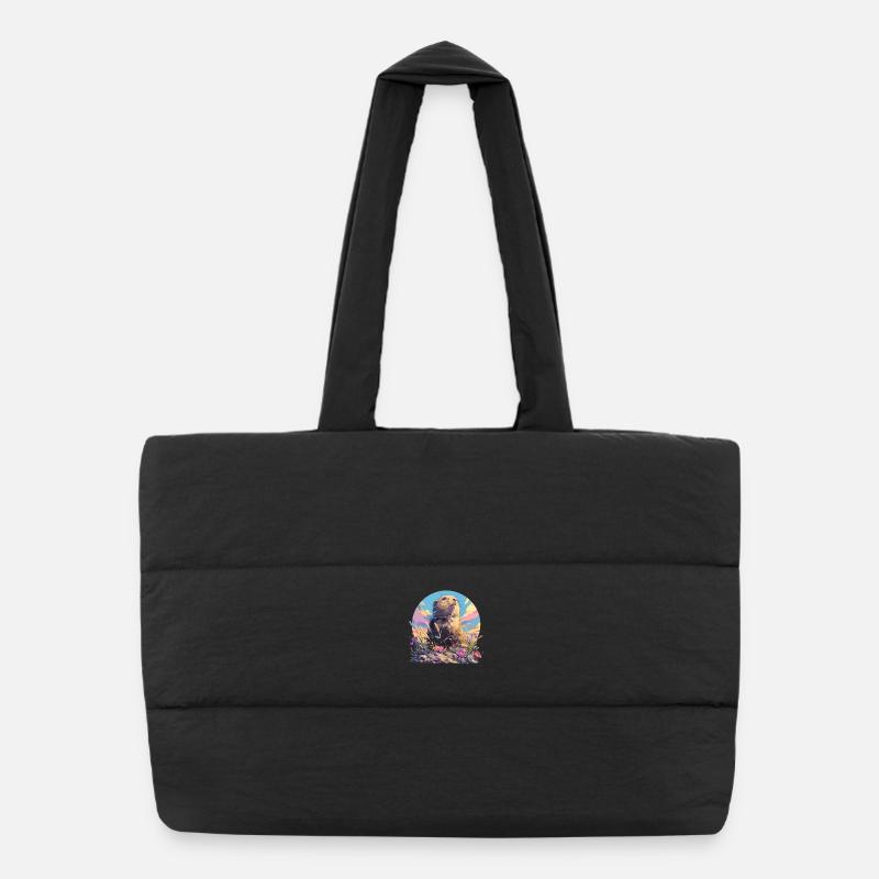 Lemmings Lemming Puffer Shopping Bag