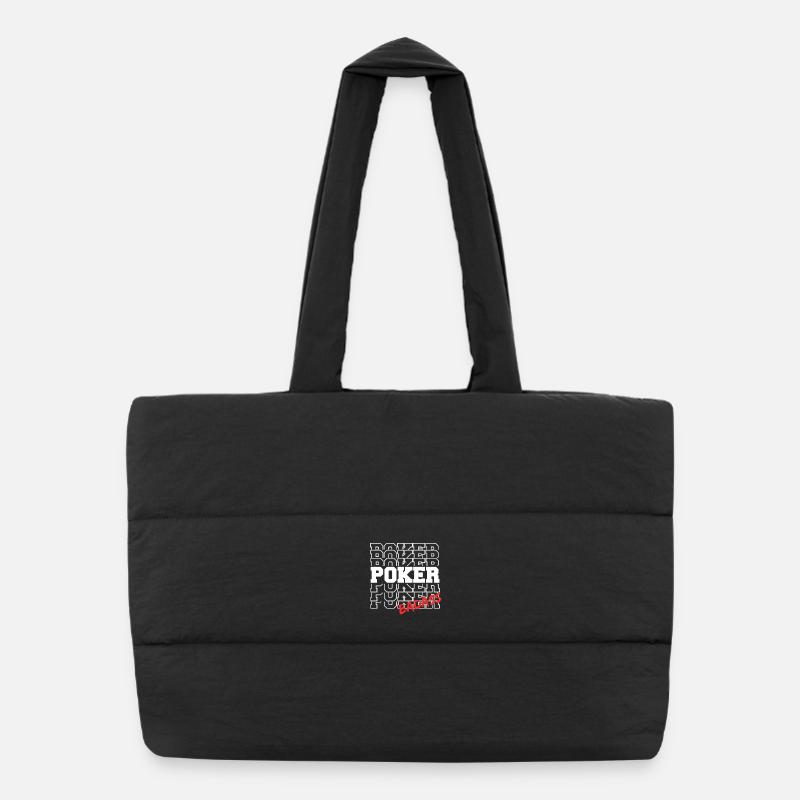 Poker Badass BLC Sac shopping matelassé