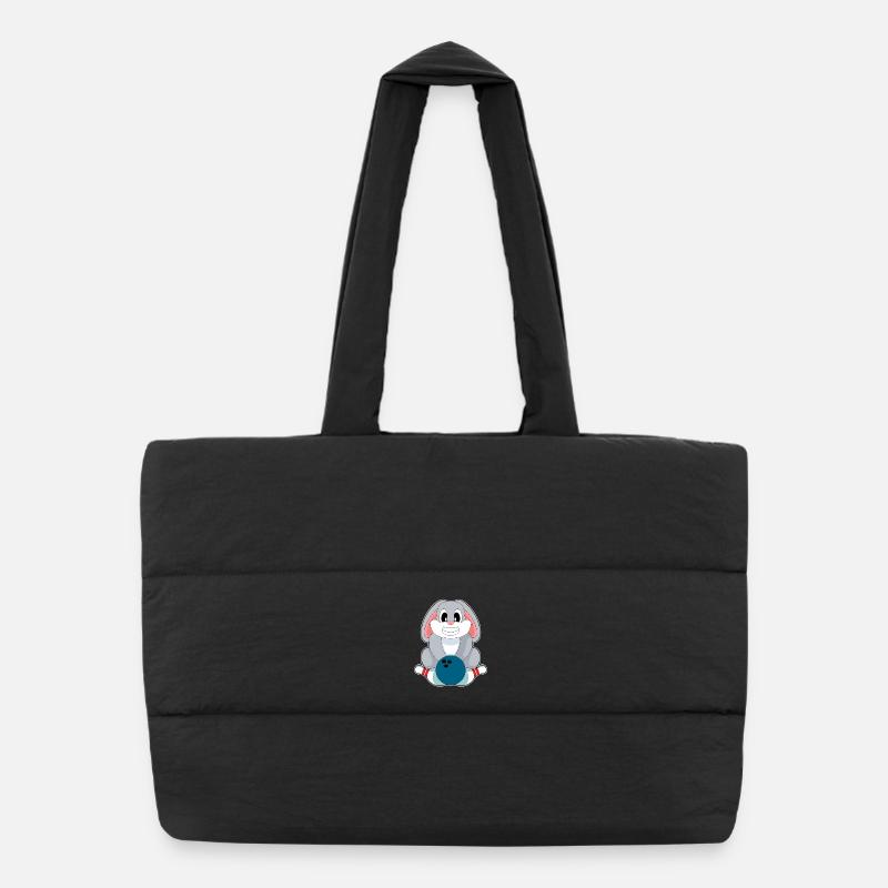 Hase Bowling Bowlingkugel Pin Puffer-Einkaufstasche