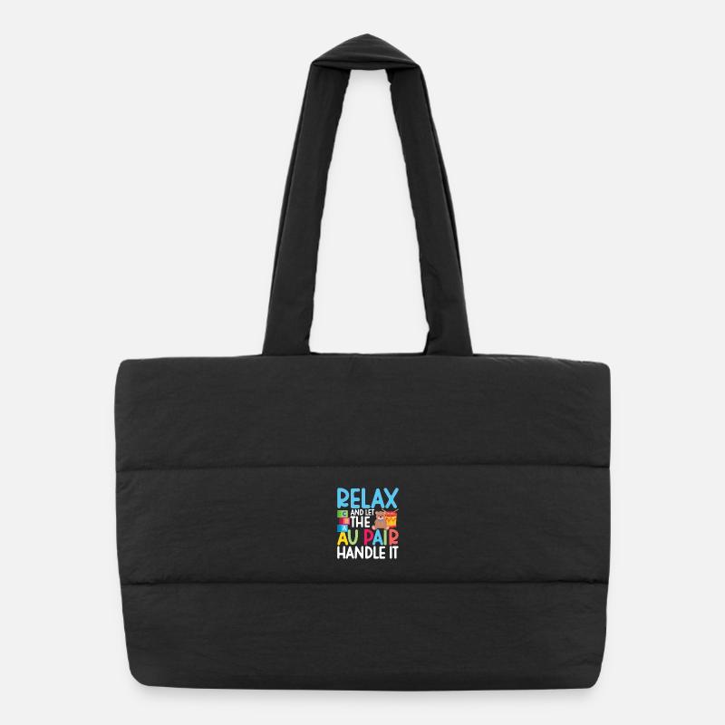 Au Pair Must Haves Babysitter Appreciation Nanny Puffer Shopping Bag