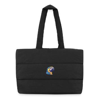 L’ère de l’ara - Sac shopping matelassé - noir - Devant