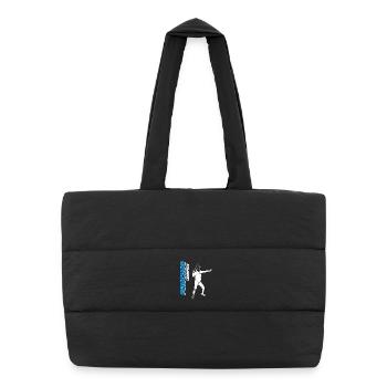 Fencing - Fechten - Fechter - Fechtkampf - Puffer Shopping Bag - black - Front