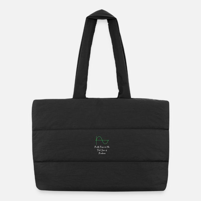 Mathématiques Ma Sac shopping matelassé