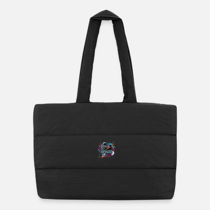 Sac shopping matelassé
