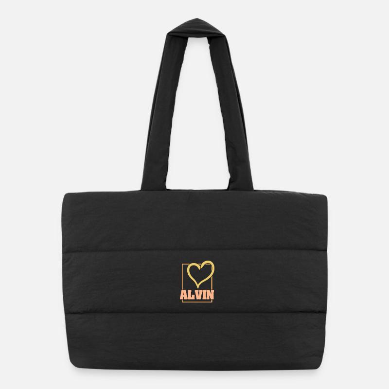 Alvi as love Puffer Shopping Bag