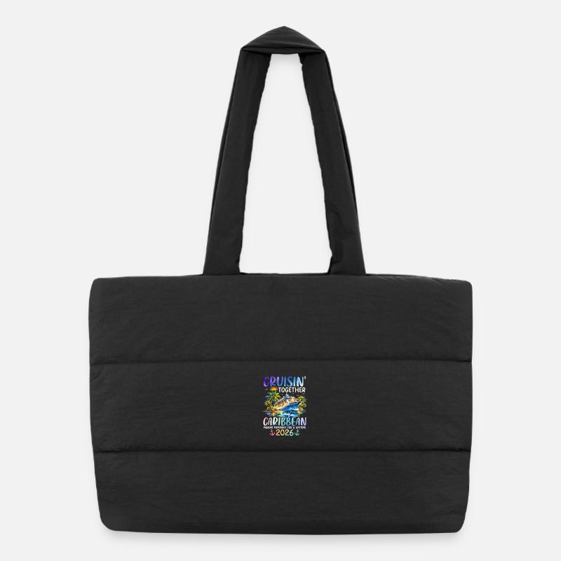 Cruisin Together Caribbean 2027 Sac shopping matelassé