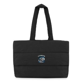 UTV Off Road 4 Wheeler Side by side - Puffer-Einkaufstasche - Schwarz - Vorne
