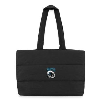 UTV Off Road 4 Wheeler Side by side - Puffer-Einkaufstasche - Schwarz - Vorne