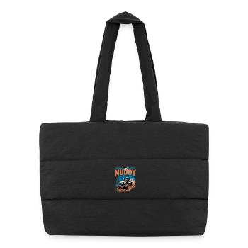 UTV Off Road 4 Wheeler Side by side - Puffer-Einkaufstasche - Schwarz - Vorne