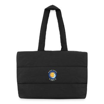 Litha Pagan Solstice d’été Midsommar - Sac shopping matelassé - noir - Devant