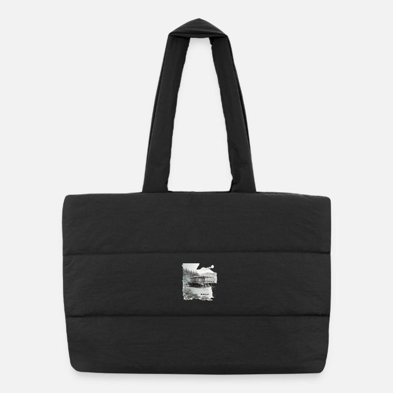 Belvédère Aqua Lodge Sac shopping matelassé