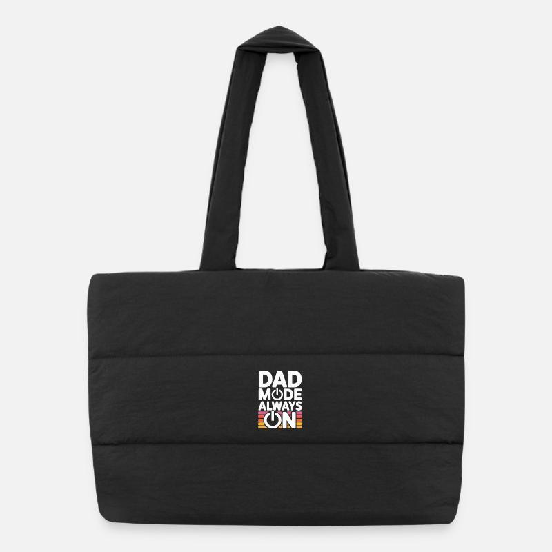 Papa mode toujours en activité Idée de cadeau drôle Père Sac shopping matelassé