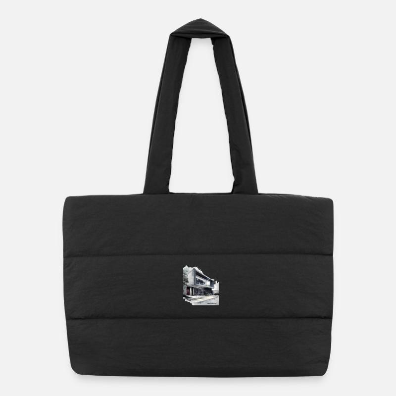 Stone Cold Modern Home Puffer-Einkaufstasche