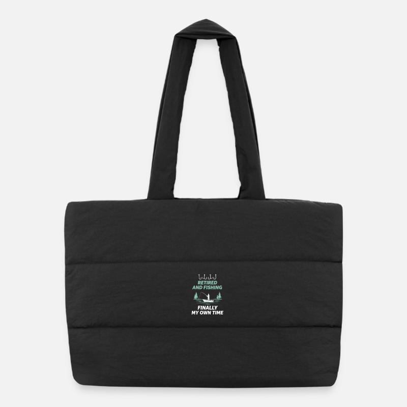 Pensionés Pêche Pêche Sac shopping matelassé