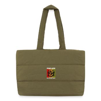 Pekingese Pekinese - Puffer-Einkaufstasche - safari Green - Vorne