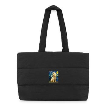 Havanais - Sac shopping matelassé - noir - Devant