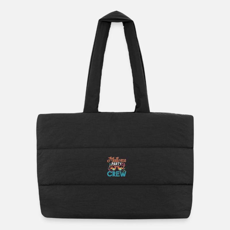 Mallorca Crew - Puffer Shopping Bag - black