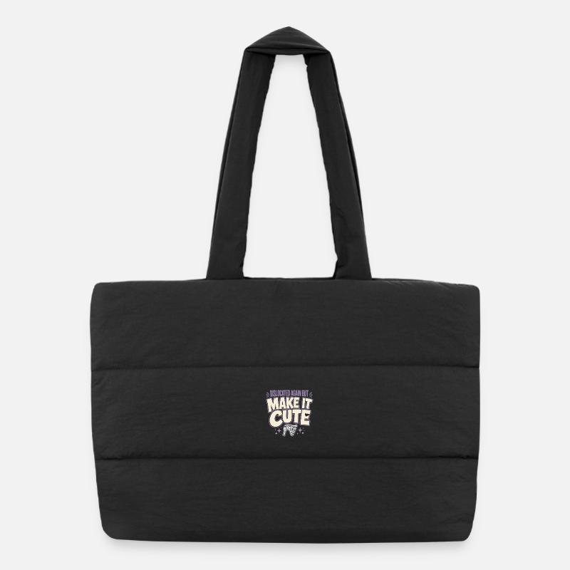 Eds Conscience Ehlers-danlos Guerrier Zèbre Sac shopping matelassé