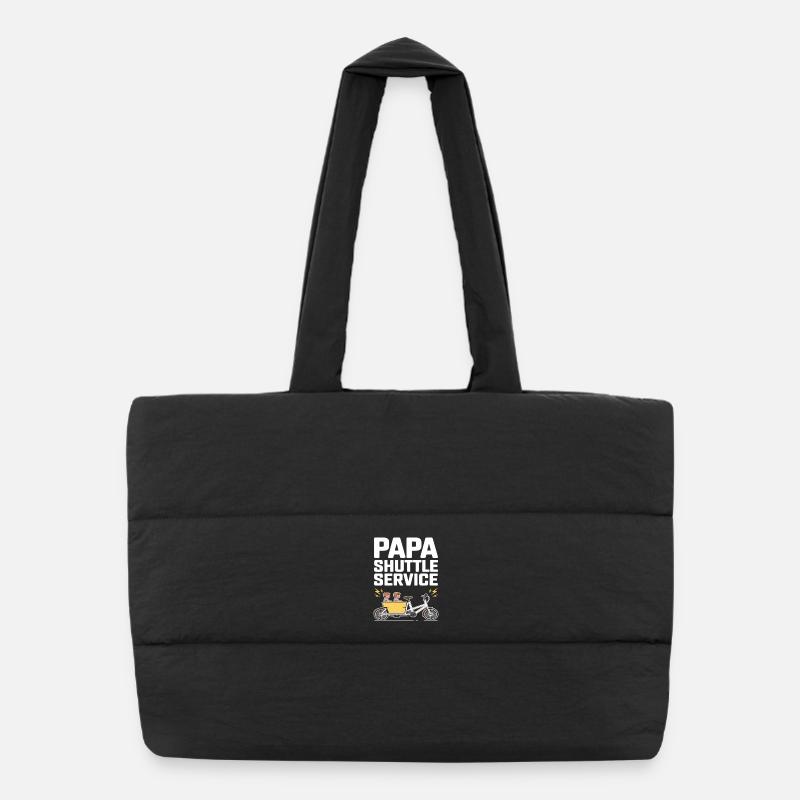 Papa Shuttle Service Vélo cargo Papa Sac shopping matelassé